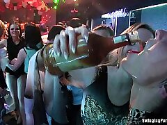 Nasty soiree chicks dancing
