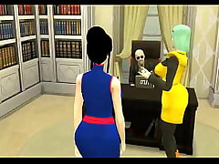 Dragon Ball Pornography Epi 55 Slave Maid Bulma The Stunning Wife is Hired by her Perverted Boss while her Spouse works his Wife is Being Fucked by Netorare