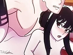 Yor x Loid Spy Family cougar mummy fucking gash anime girl