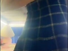 I get horny in skirt