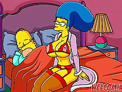 Margy's Revenge! Cheated on her hubby with a few men! The Simptoons Simpsons