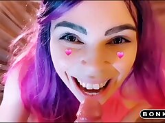 My teen step-sister deep-throating stiffy in snapchat