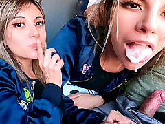 My SEAT colleague in the BUS gets horny and ends up engulfing my PICK and milk- PUBLIC- TRAILER-RISKY