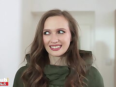 FAKEhub - Honey catfished on tinder appointment but hes got a phat spear to internal ejaculation her - witness inside puss