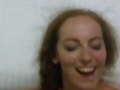 Spectacular red-haired jizz flow