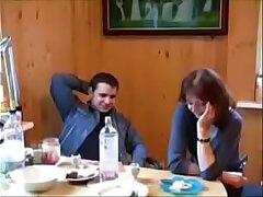 Russian mature with teen stud