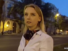 GERMAN SCOUT - Uber-cute TEEN CANDY PICKUP AND Entice TO Boink AT Faux MODEL JOB