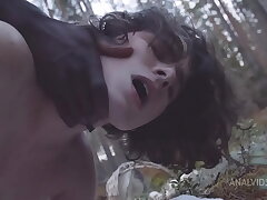Darcy Dark in search of in the woods got her first-ever ass-fuck BBC FLX010
