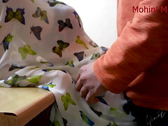 indian Maid lets her chief fuck her in the ass and banged labia on kitchen floor hindi audio