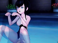 Mavis Pool Side Orgy Flick : Hotel Transylvania