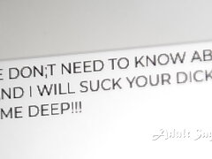 Anyone Literally ANYONE - Ember Snow Almost Cracks His Cock