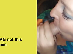 Minha mulher fez um belo boquete em p&uacute;blico no swing