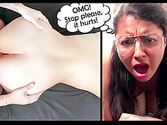 FIRST TIME ANAL! - Very agonizing rectal surprise with a sexy Legal yr old Latina school student.