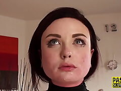 Teen predominated for inhaling and deepthroating
