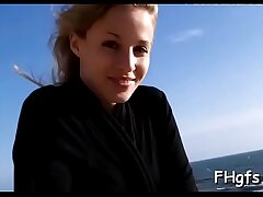 Inexperienced teen opened up her legs wide for her boyfriend's homie