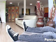 Uber-sexy India Summer inhales boy and gets plumbed