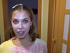 Couch Master Tests His Client's Pussy Out Well - Pussy Internal cumshot