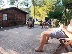 Showing My Cock to My Gf and Her Greatest Acquaintance to Get a Great Deep throat