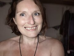 Power urinating in the skiing position, getting naked, talking and being Little Miss ADHD with it