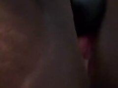 Cock-squeezing Vulva Well-prepped for Immense Cock