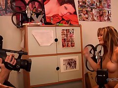 Chesty Stunner in Studio - Solo and with 2 Folks