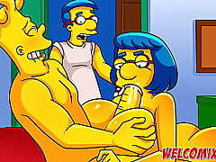 Barty fucking his friend's mummy - The Simptoons Simpsons porn