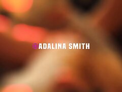 Home Alone Nubile Girl Masturbates on Sofa