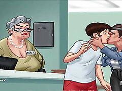 SummertimeSaga - Aged lady got teeth eliminated and fellated E3 #92