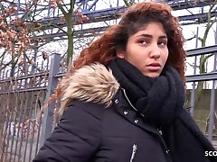 GERMAN SCOUT - LATIN EBONY Nubile Entice TO EYE Flipping ORGASM SEX AT PICKUP Audition