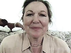 granny is wild for stiff jizm cock
